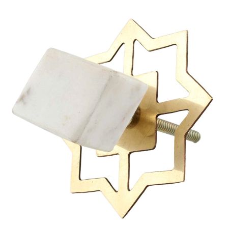 Parallelogram Stone Drawer Knobs